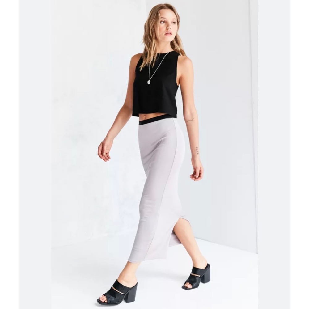 NWT Urban Outfitters Silence + Noise Midi Skirt - size XS, purple